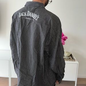 Vintage Jack Daniel’s metallic button down